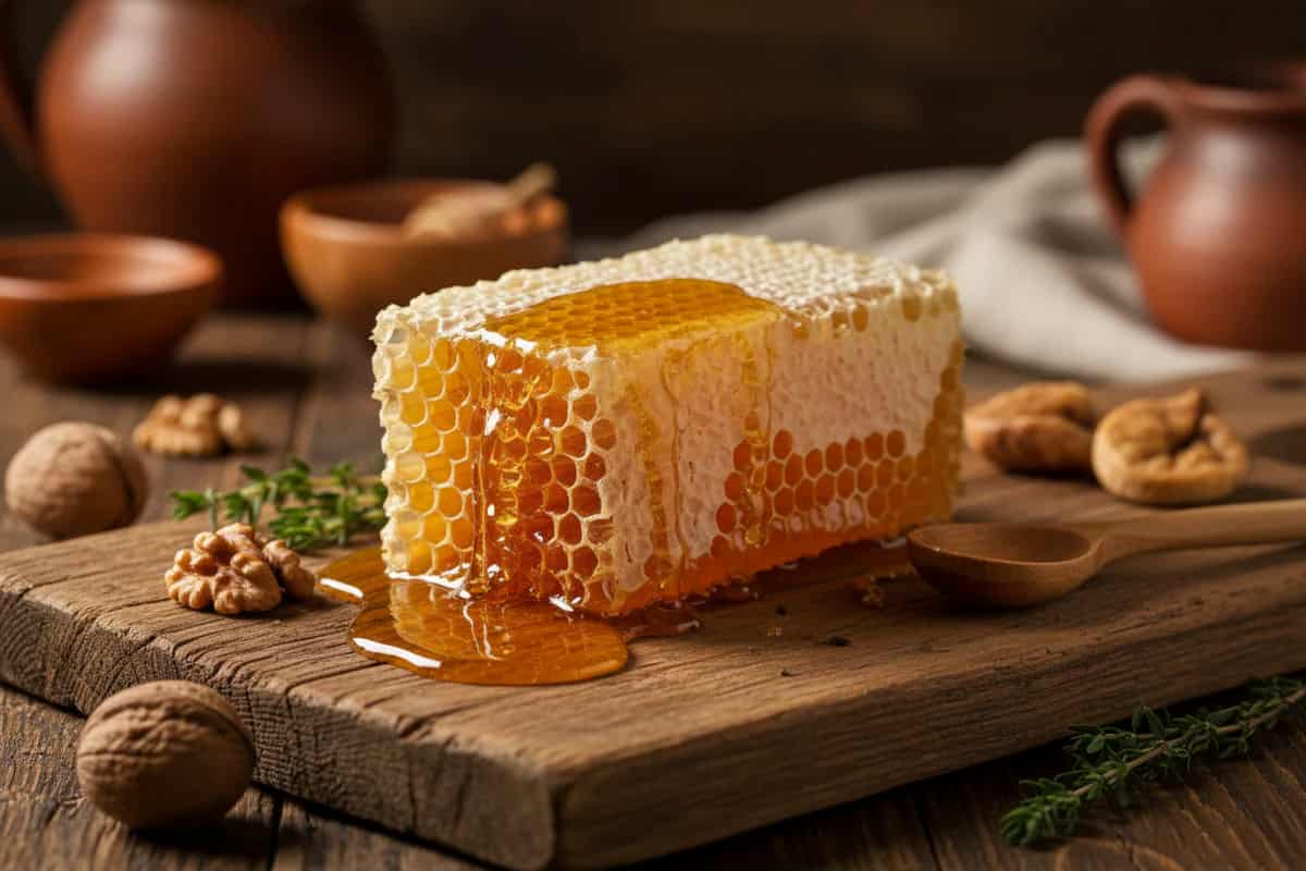 تصویر 4 از عسل کوهی خوزستان خالص با طعم اصیل کوهستان